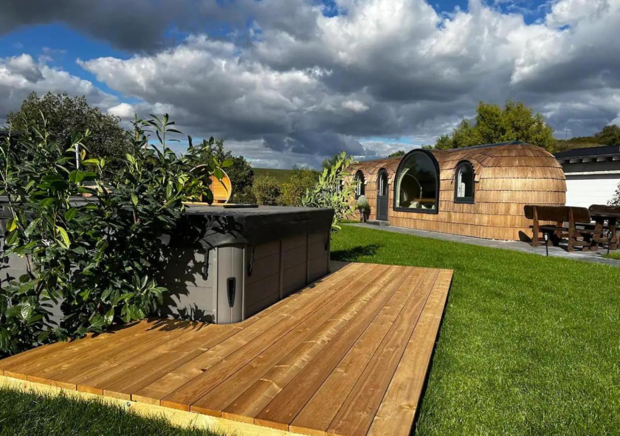 Tirolian Lodge North, Whirlpool, Sauna, Lagerfeuer Bundorf Dış mekan fotoğraf