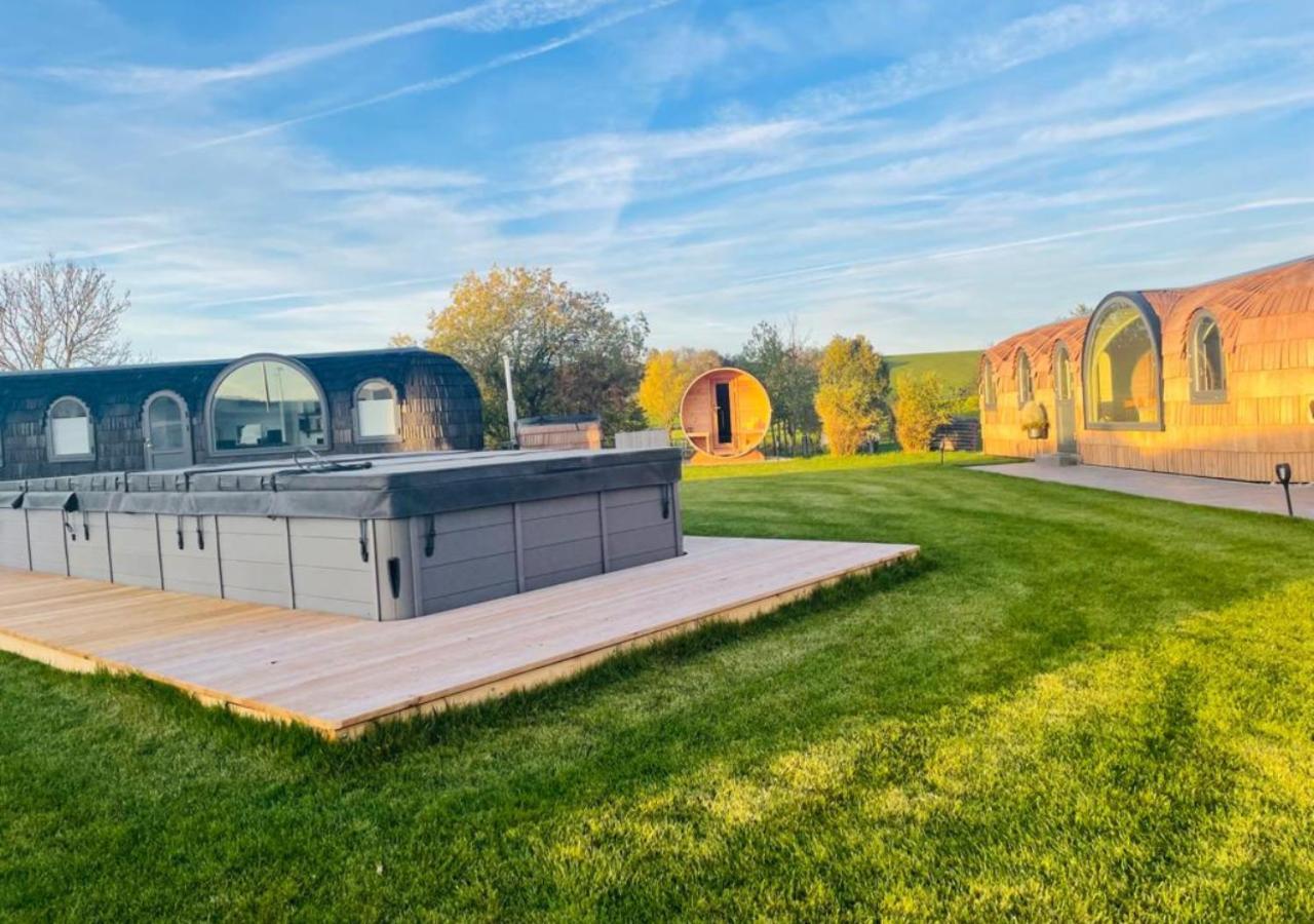 Tirolian Lodge North, Whirlpool, Sauna, Lagerfeuer Bundorf Dış mekan fotoğraf