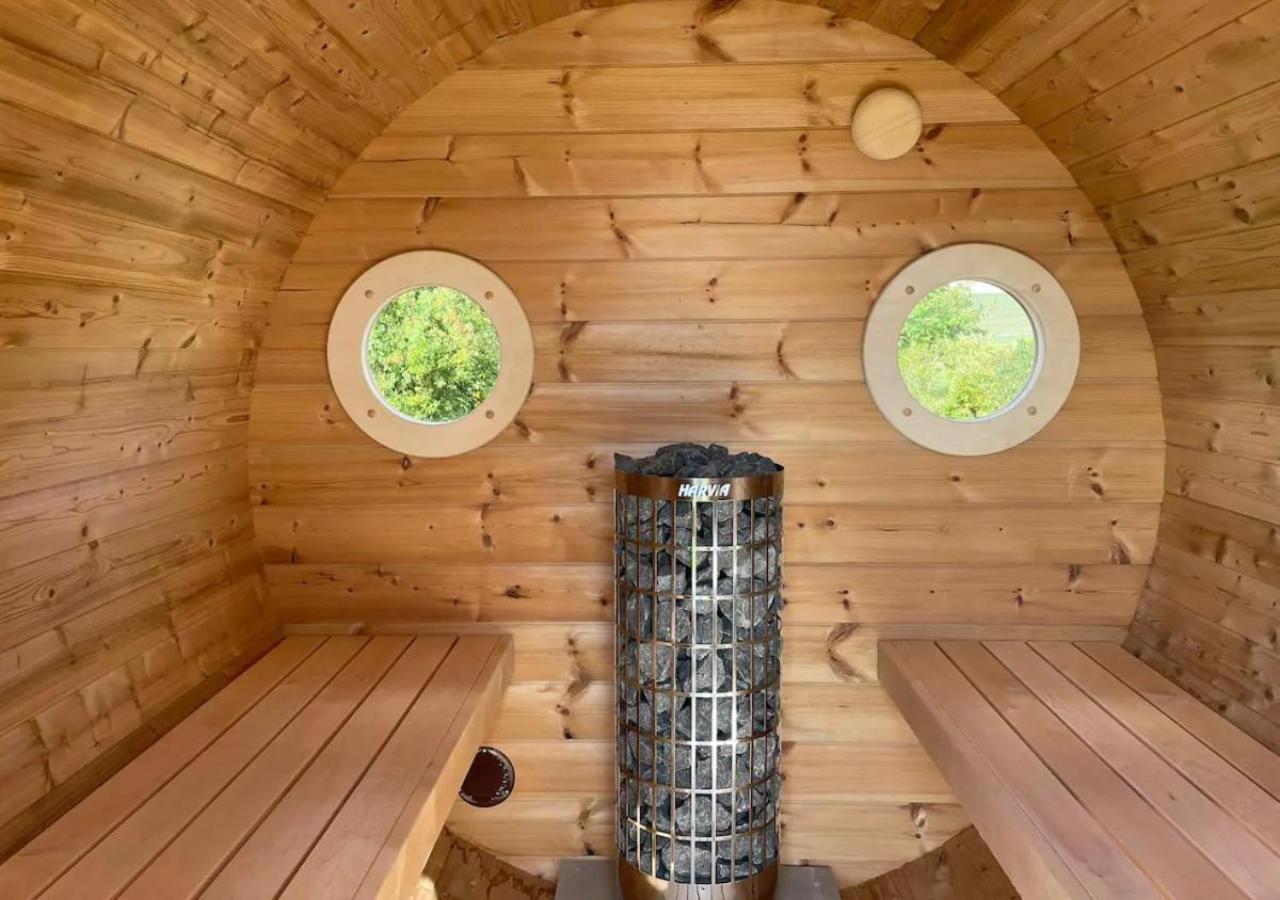 Tirolian Lodge North, Whirlpool, Sauna, Lagerfeuer Bundorf Dış mekan fotoğraf